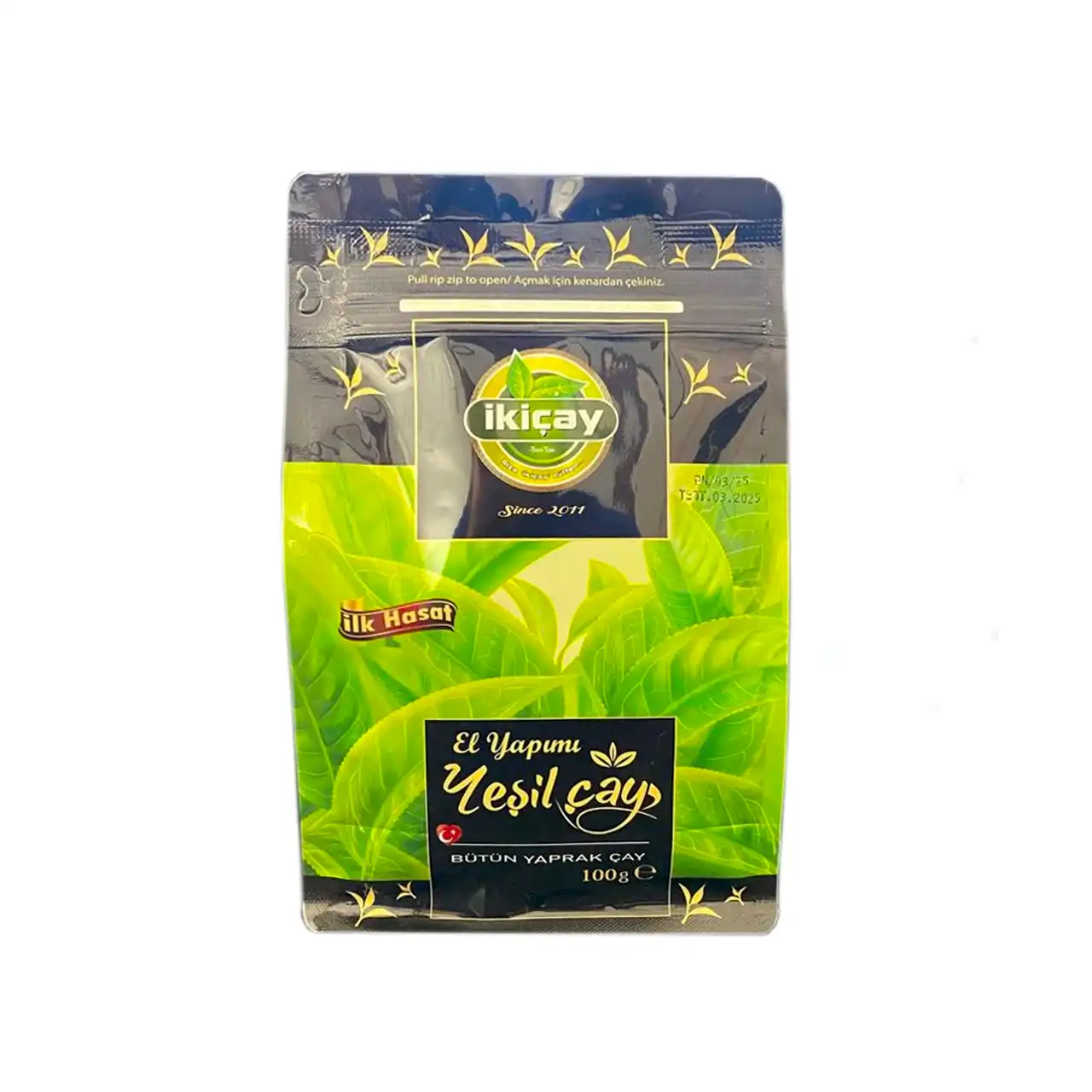 100Gr El Yapımı Yeşil Çay